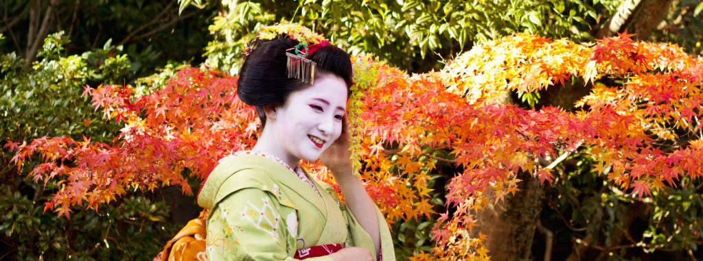 Maiko (apprentice Geisha) from Kyoto.